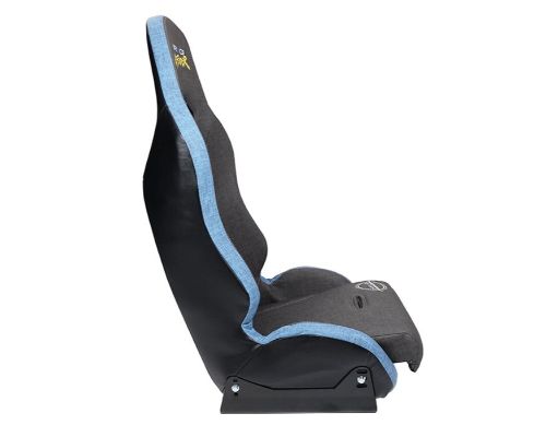 NRG Defender Water Resistant Steel Frame Suspension Seats Grey Side Mount Bracket