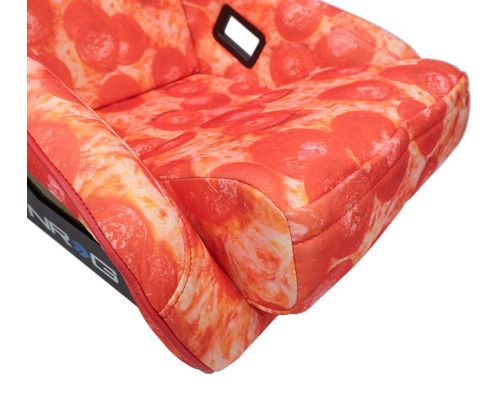 NRG Frp Bucket Seat Prisma- Ultra Slice Gold Pearlized Back Large