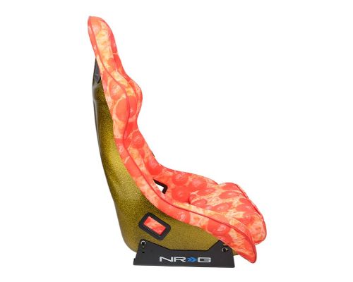 NRG Frp Bucket Seat Prisma- Ultra Slice Gold Pearlized Back Large