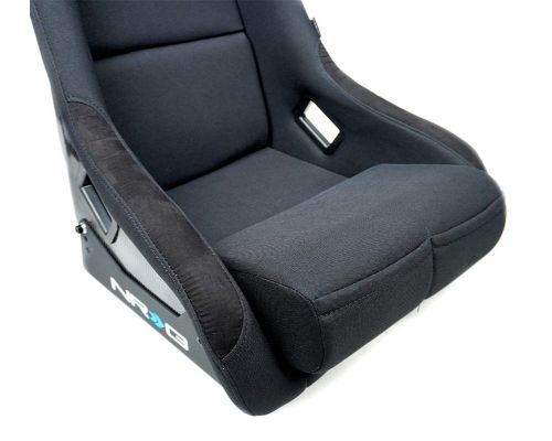 NRG Carbon Fiber Bucket Seat Regular Large Black