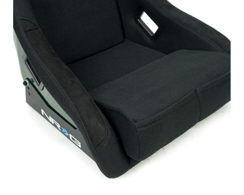 NRG Carbon Fiber Bucket Seat Large Blue