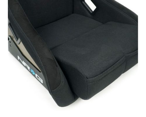 NRG Carbon Fiber Bucket Seat Large Gold