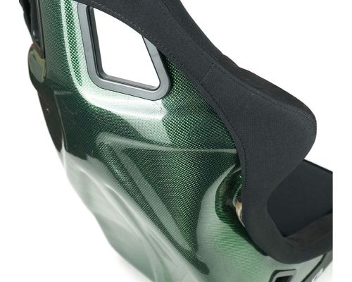 NRG Carbon Fiber Bucket Seat Large Green