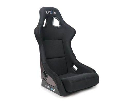 NRG Carbon Fiber Bucket Seat Large Red