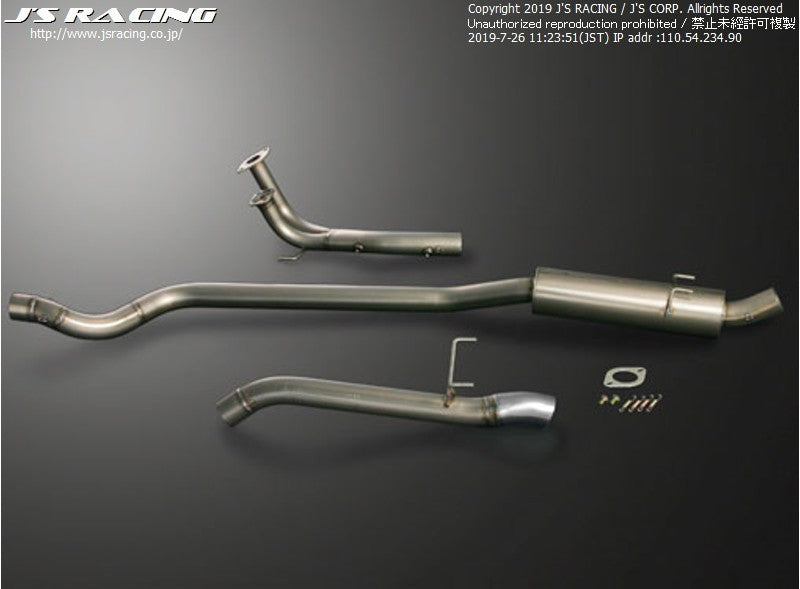 Js Racing R304 70RR SUS Exhaust Acura RSX 2002-2006
