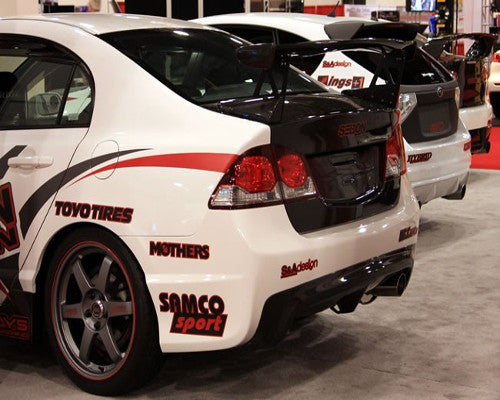 Seibon MG Style Carbon Fiber Rear Spoiler Honda Civic 4dr 06-11