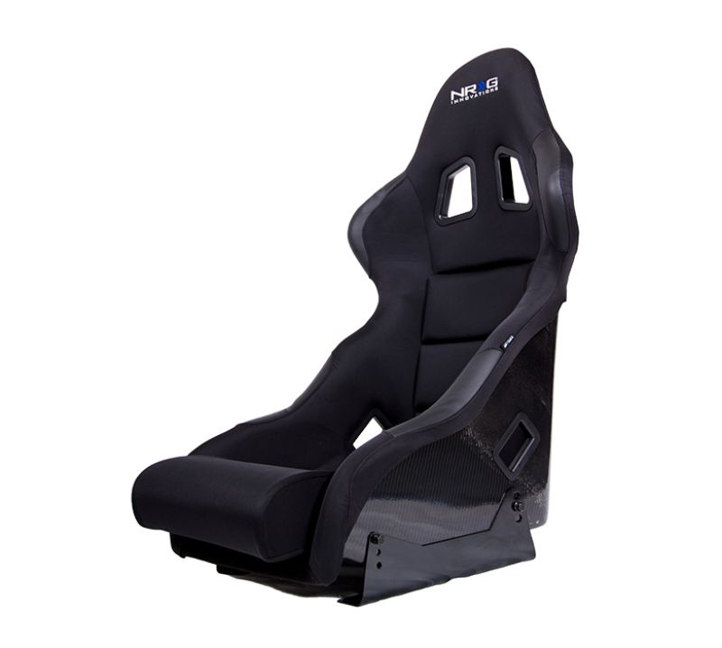 NRG Carbon Fiber Thick Weave Bucket Seat (Medium)