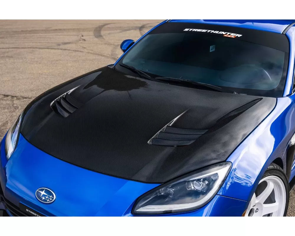 Street Hunter FRP Hood w/ Carbon Fiber Vents Subaru | Toyota 2021-2023