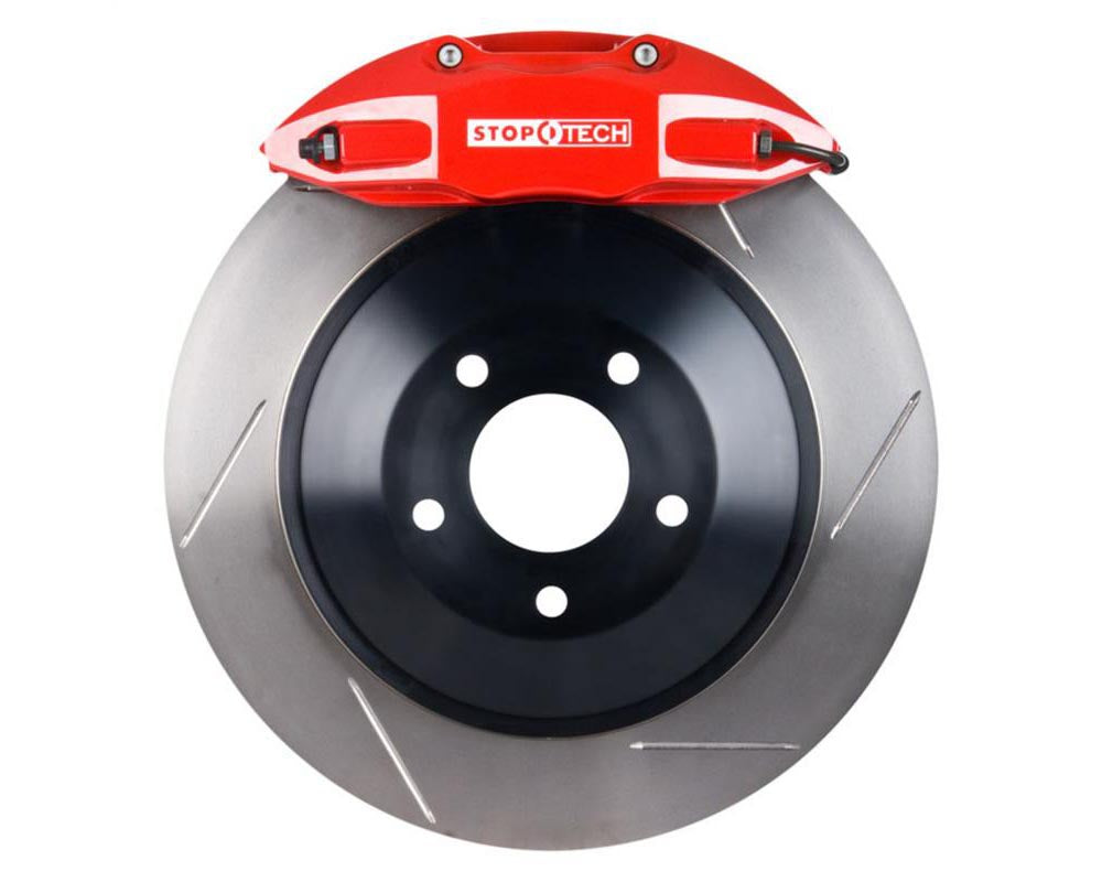 StopTech Big Brake Kit Red Caliper Slotted One-Piece Rotor Front Acura RSX Front 2002-2006 2.0L 4-Cyl
