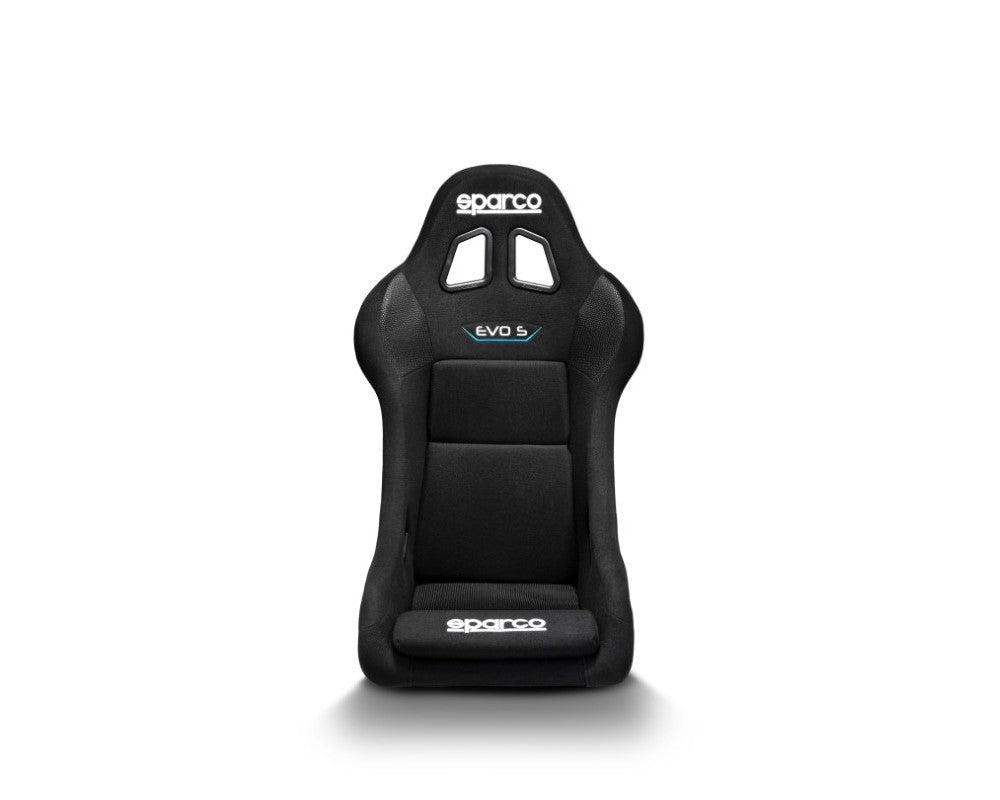 Sparco Black Vinyl 2020 EVO S QRT Competition Seat