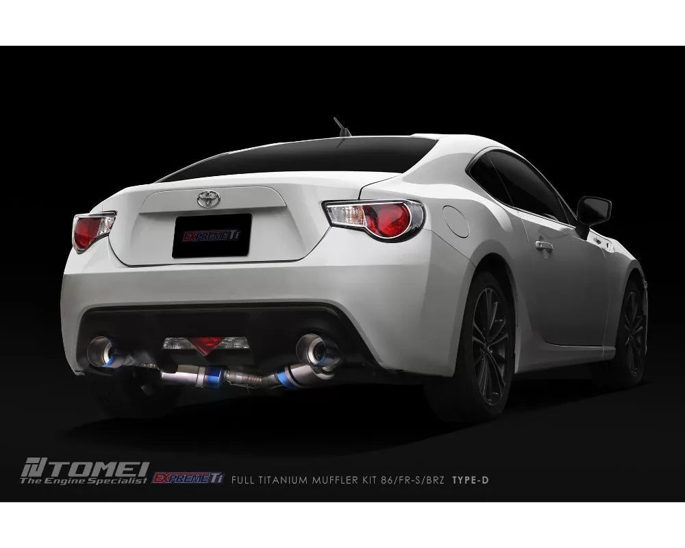 Tomei Exprem Ti Full Type-D Titanium Muffler Kit Toyota GT-86 | Scion FR-S | Subaru BRZ 2012+
