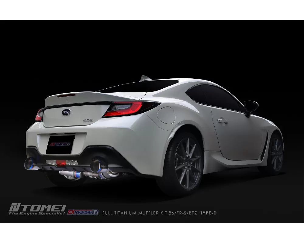 Tomei Exprem Ti Full Type-D Titanium Muffler Kit Toyota GT-86 | Scion FR-S | Subaru BRZ 2012+