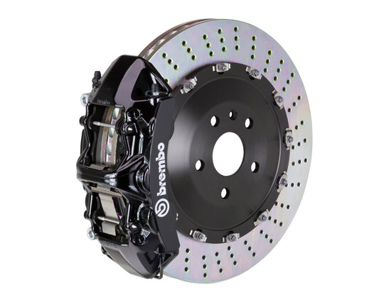 Brembo GT Front Big Brake Kit 405x34 2-Piece 6-Piston Drilled Rotors, Ford, Mustang GT, 2015-2023, Model #1N1.9542A1