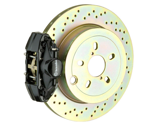 Brembo GT Rear Big Brake Kit 316x20 1-Piece 2-Piston Drilled Rotors, Toyota, Subaru, GR-86, GT-86, BRZ, FRS, 2013-2022, Model #2E4.5003A1