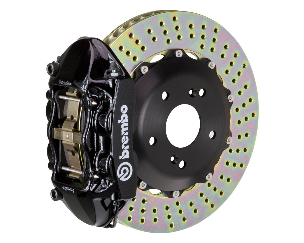 Brembo GT Rear Big Brake Kit 328x28 2-Piece 4-Piston Drilled Rotors, Honda, S2000, 2000-2009, Model #2P1.6009A1