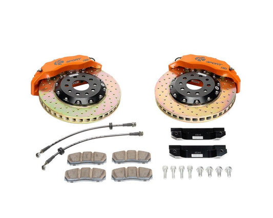 Ksport Procomp 6 Piston 380mm Rear Big Brake Kit - Drilled Acura RSX 2002-2006