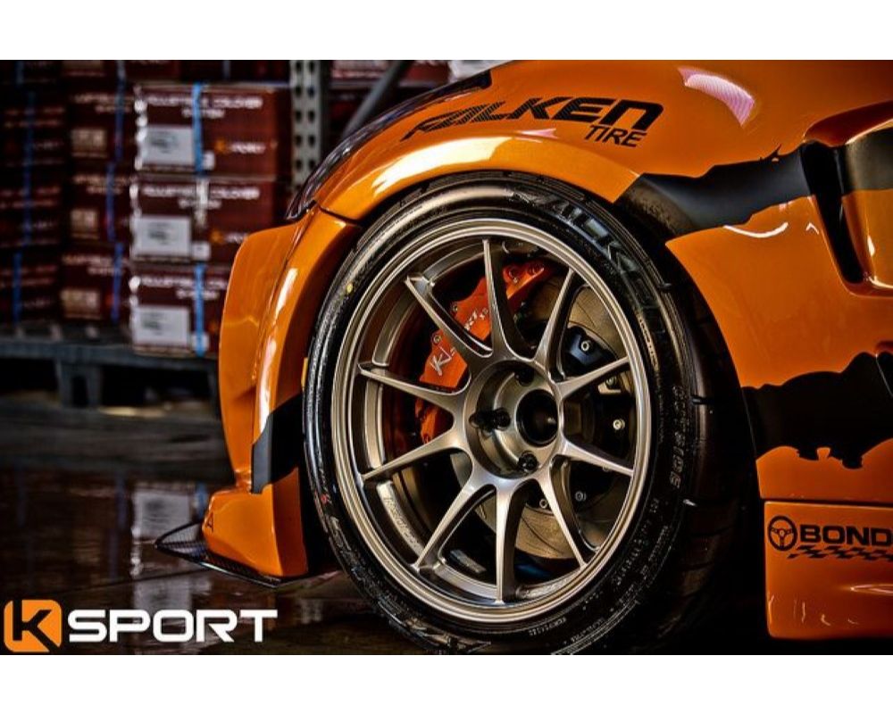 Ksport Procomp 8 Piston 356mm Front Big Brake Kit - Drilled Acura RSX 2002-2006