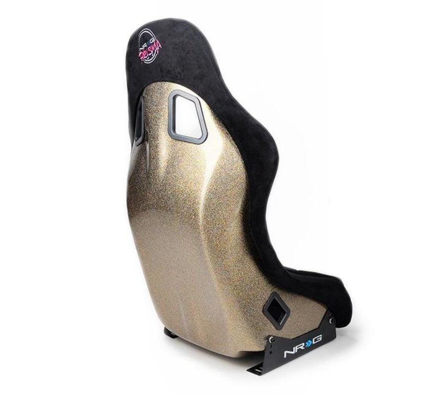 NRG Ultra Edition Bucket Seat Fiber Glass Medium Black