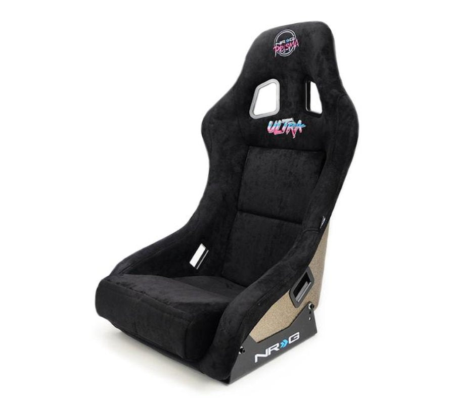 NRG Ultra Edition Bucket Seat Fiber Glass Medium Black