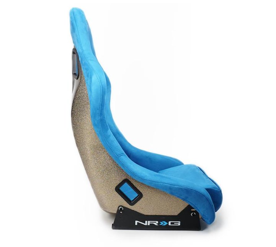 NRG Ultra Edition Bucket Seat Fiber Glass Medium Blue