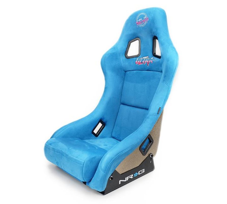 NRG Ultra Edition Bucket Seat Fiber Glass Medium Blue