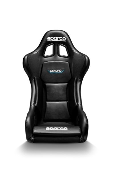 Sparco Vinyl Grid Q Competition Racing Seat Black