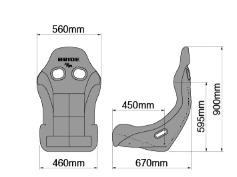 Bride ZIEG IV with Super Aramid-Black Carbon (Red)