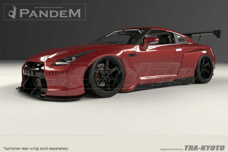 GReddy 09+ Nissan GT-R R35 Full Pandem Wide-Body Aero Kit w/o Wing