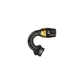 GReddy AN04 60 DEGREE HOSE END SWIVEL BLACK/GOLD ANODIZED