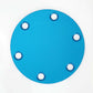 NRG Horn Delete Plate Laser Logo - Blue