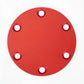 NRG Horn Delete Plate Laser Logo - Red