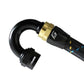 GReddy AN08 180 DEGREE HOSE END SWIVEL BLACK/GOLD ANODIZED