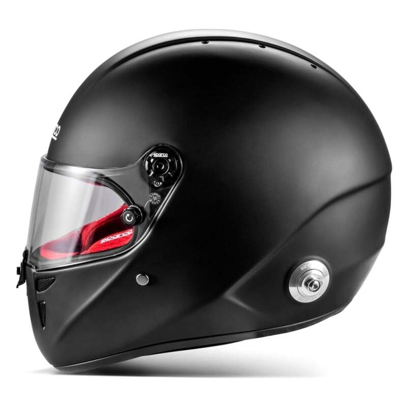 SPARCO Stealth RF Helmet - Small - Matte Black/Red