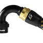 GReddy AN16 120 DEGREE HOSE END SWIVEL BLACK/GOLD ANODIZED