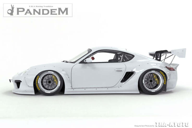 GReddy 05-08 Porsche Cayman (987.1) Rocket Bunny Full Wide-Body Aero Kit w/o Wing