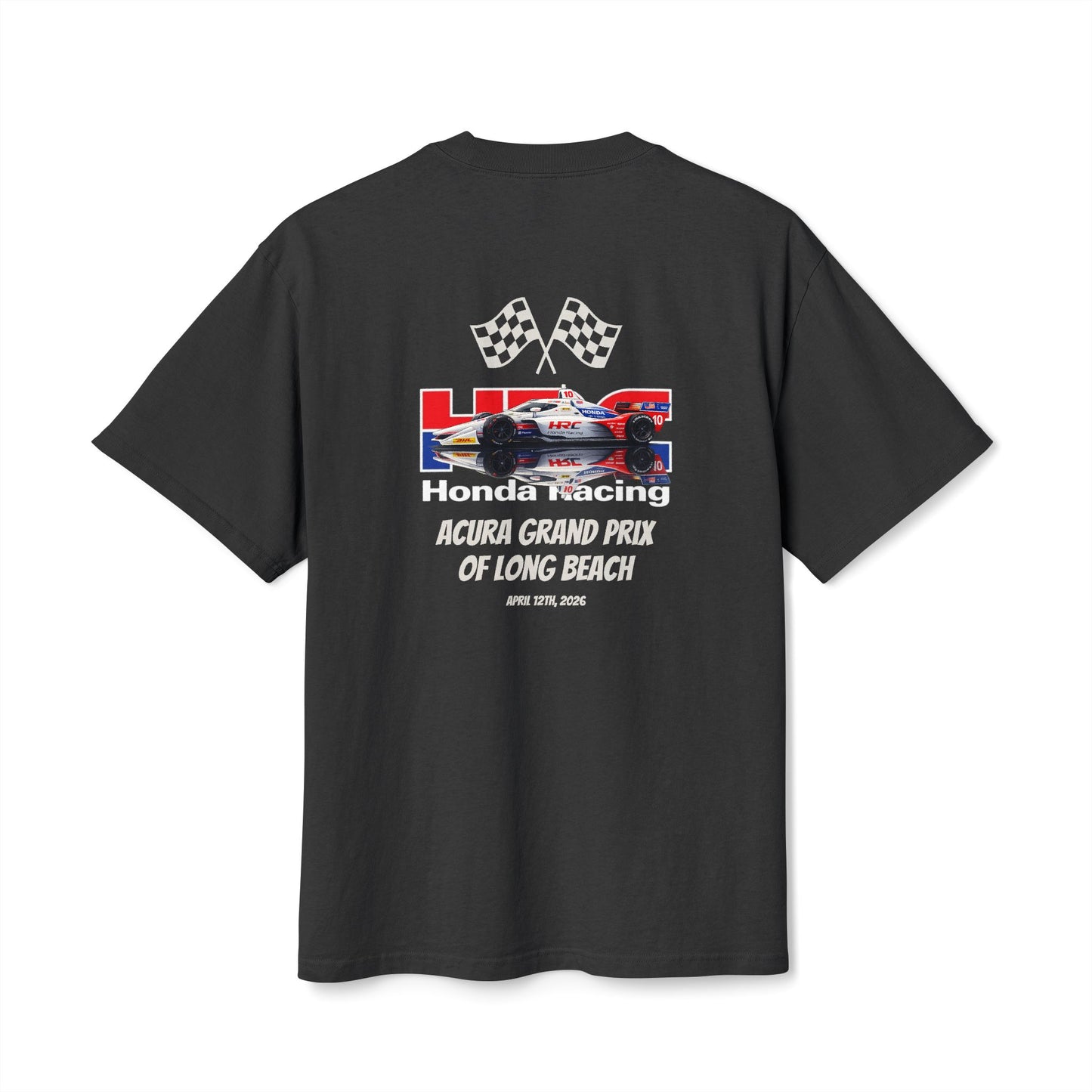 B2R Racing Tee — 'Honda Racing Acura Grand Prix of Long Beach' Vintage Car Shirt