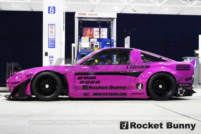 GReddy 89-93 Nissan 240SX Full Rocket Bunny 180/240SX Wide Body Aero Kit w/ Wing