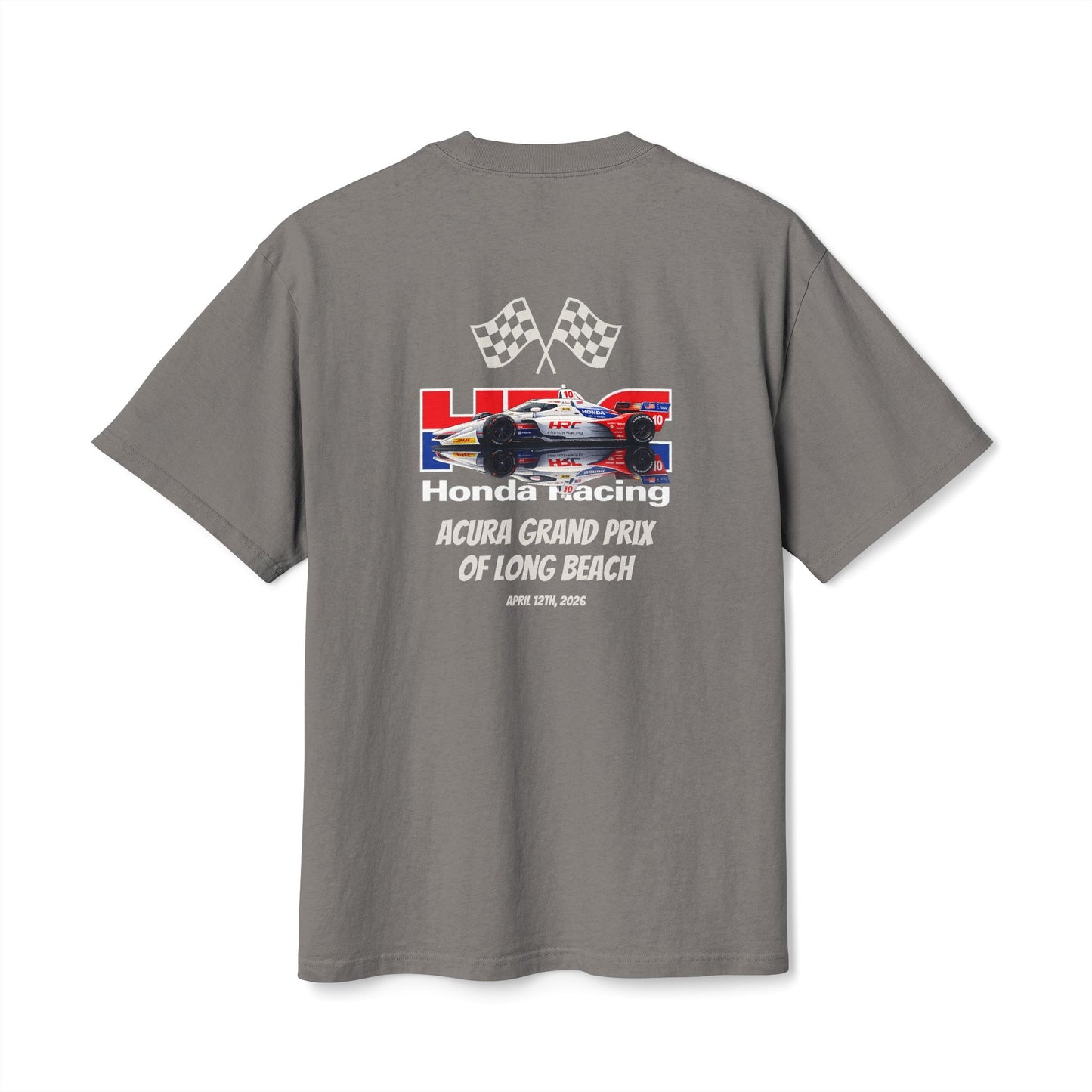 B2R Racing Tee — 'Honda Racing Acura Grand Prix of Long Beach' Vintage Car Shirt