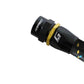 GReddy AN10 Straight Swivel Hose End - Black/Gold Anodized