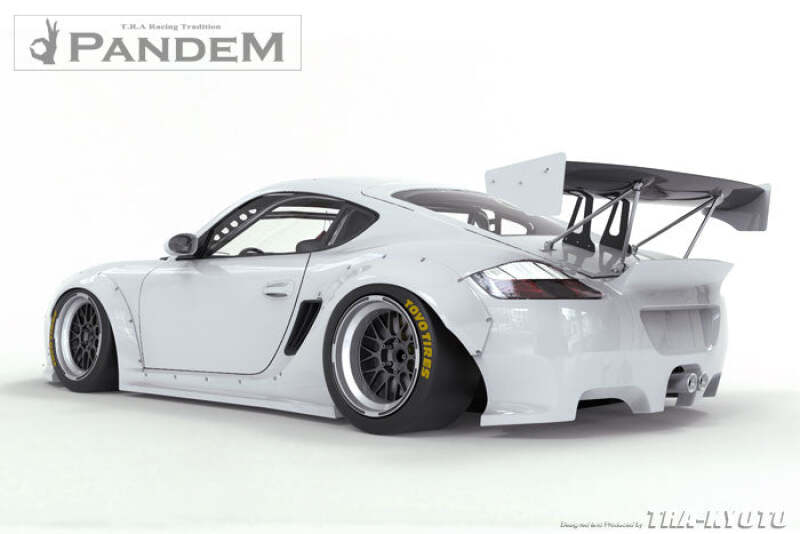 GReddy 05-08 Porsche Cayman (987.1) Rocket Bunny Full Wide-Body Aero Kit w/o Wing