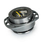 NRG Quick Release Kit Gen 257 - GunMetal Body / GunMetal Cutout Ring