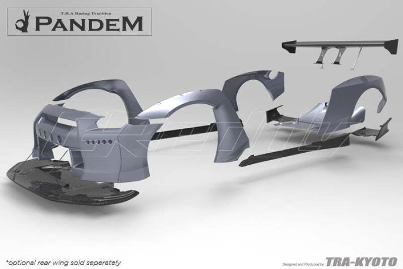 GReddy 09+ Nissan GT-R R35 Full Pandem Wide-Body Aero Kit w/o Wing