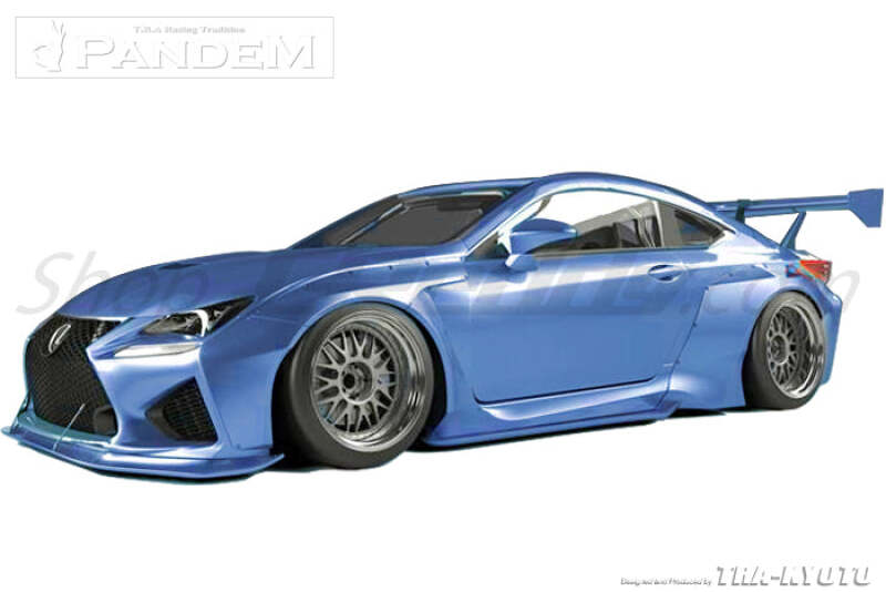 GReddy 15+ Lexus RC-F Rocket Bunny Aero Kit - Full Kit w/o GT Wing