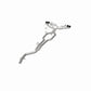 MagnaFlow BMW SPEQ Series Cat-Back Exhaust System Black Chrome