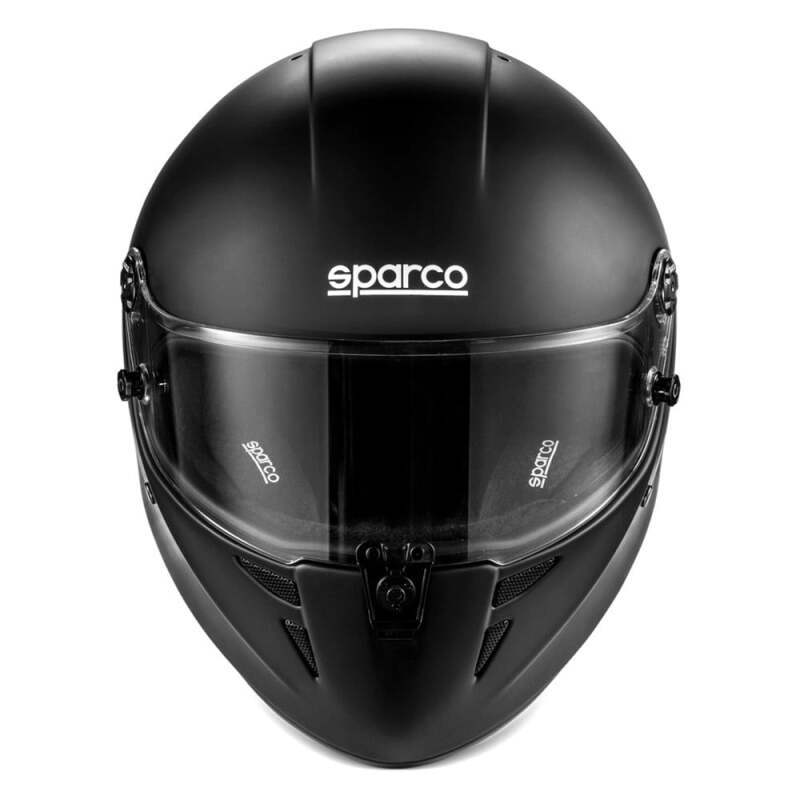 SPARCO Stealth RF Helmet - Large - Matte Black/Black