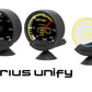 GReddy Sirius Unify Water Temperature Gauge Set (Sirius Meter w/Water Temp Sensor Set & Vision Disp)