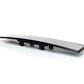 NRG 300mm Wide Panorama Clip-on Rearview Mirror - Convex w/ White Tint