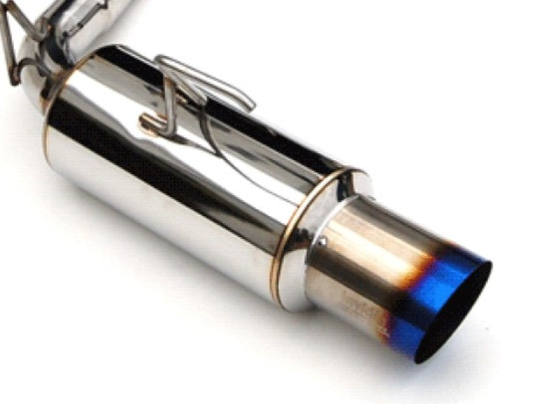 Invidia S2000 Invidia 00+ S2000 70mm Dual Titanium Tip Cat-back Exhaust (SILENCER ON ...
