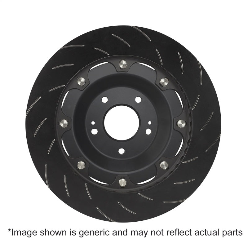 EBC Racing 08-16 Mitsubishi Lancer Evo 10 2.0T Front 355mm 2 Pc Rotor Replacement (Pair)