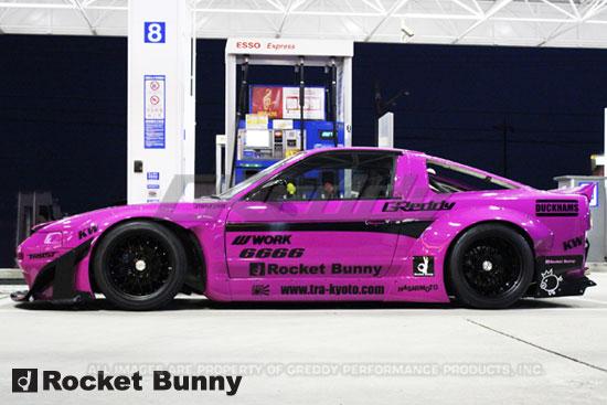 GReddy 89-93 Nissan 240SX Full Rocket Bunny 180/240SX Wide Body Aero Kit w/ Wing